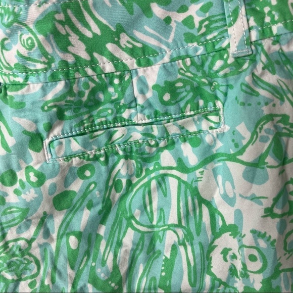 Lilly Pulitzer Callahan Shorts Green Size 00 Summer - Picture 7 of 7